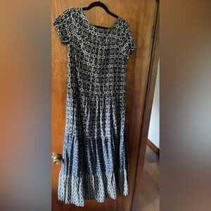 Anthropology boho dress warn once size xs